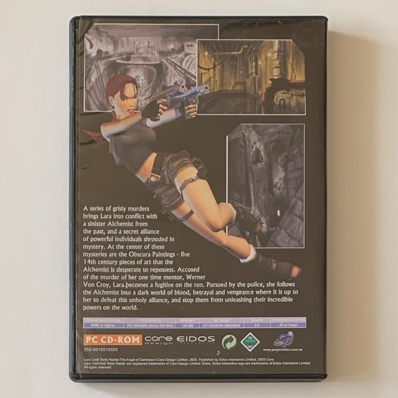 Tomb Raider: The Angel of Darkness (PC, 2003, CD-ROM) Core Design/Eidos PC Game - Picture 2 of 5